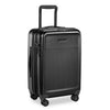 Briggs and Riley Sympatico Domestic Carry-On Expandable Spinner Black Side #color_black