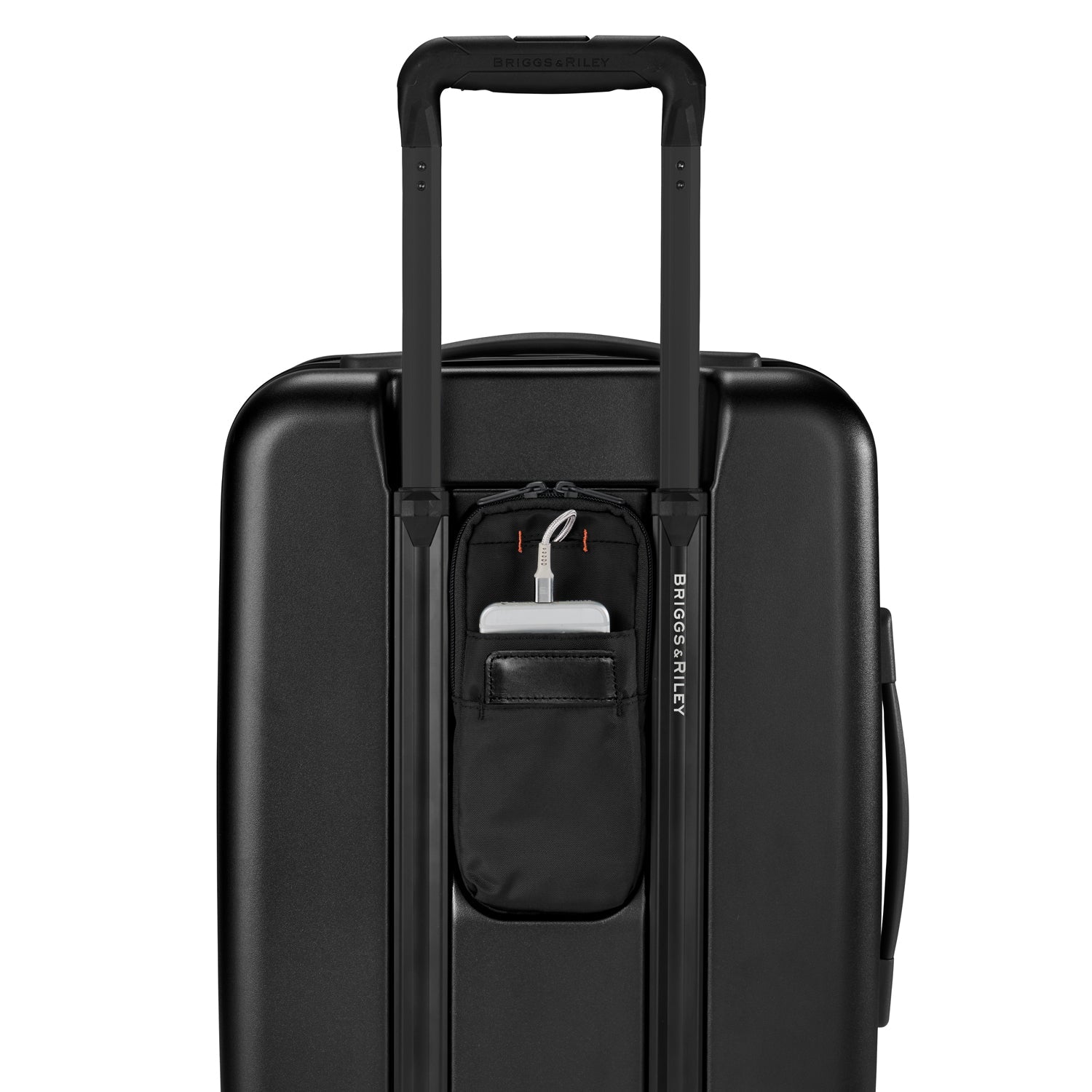 Briggs and Riley Sympatico Domestic Carry-On Expandable Spinner Black #color_black