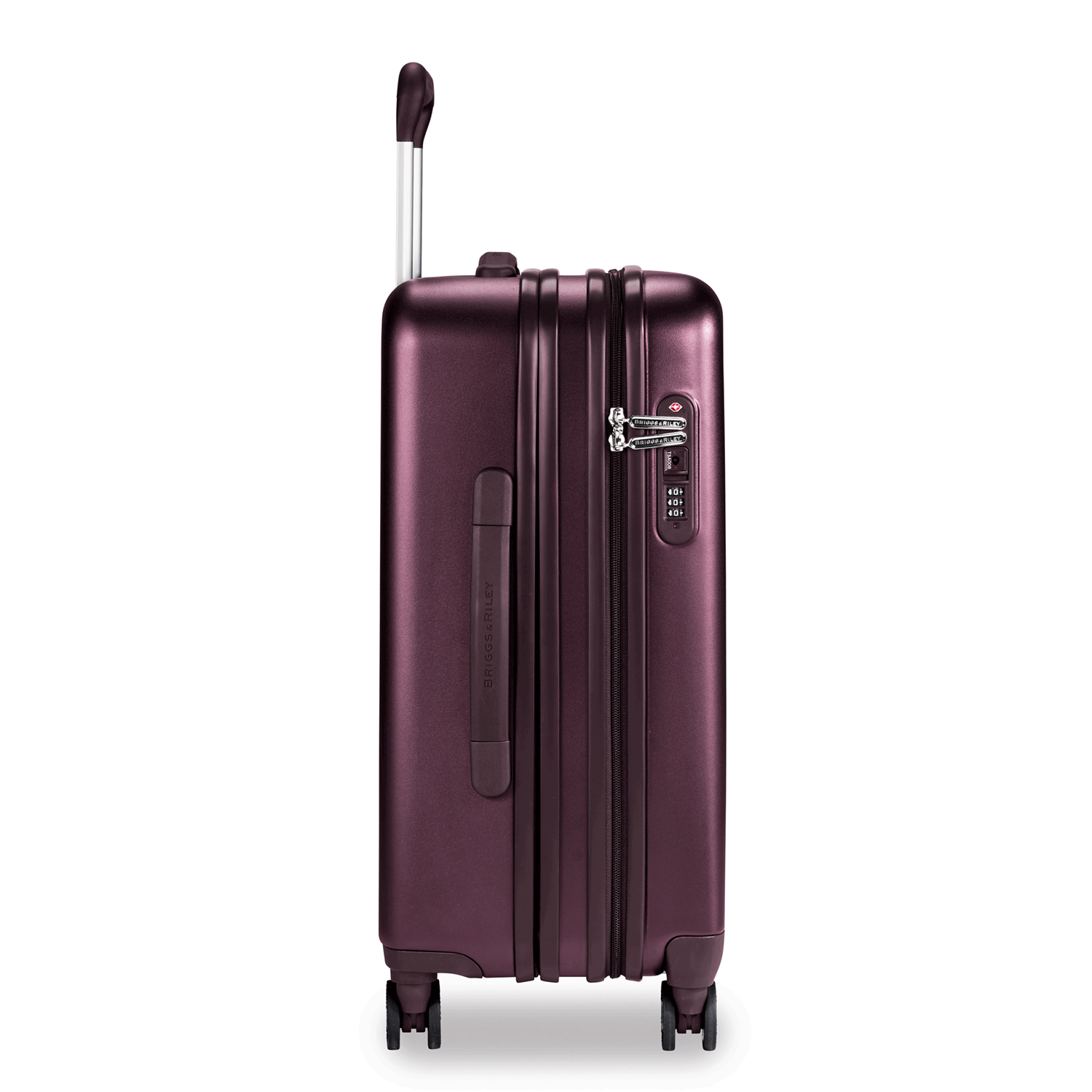 Domestic 22" Carry-On Expandable Spinner Plum CX Expansion #color_plum