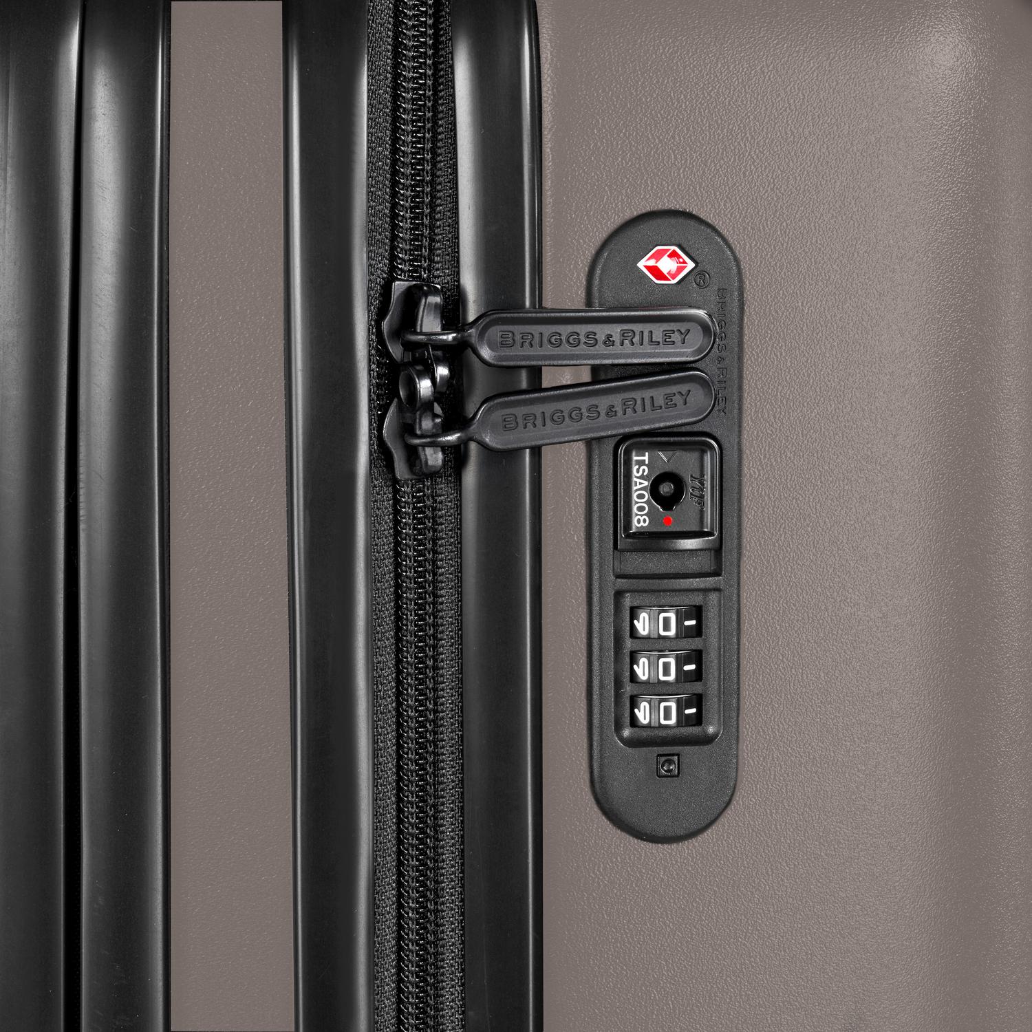 Briggs and Riley Sympatico Large Expandable Spinner Latte TSA Lock #color_latte