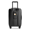 Essential Carry-On Expandable Spinner in Black, Back View  #color_black