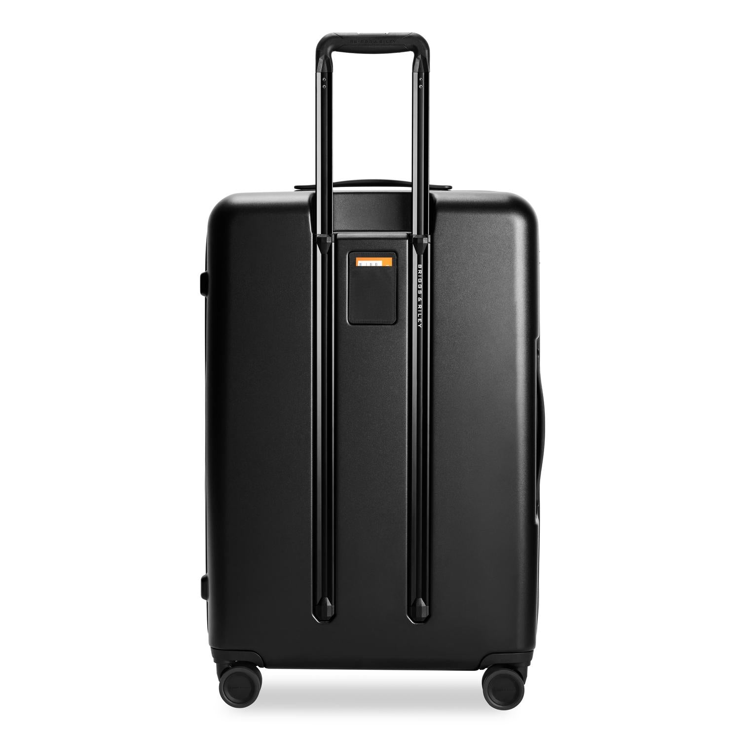 Medium Expandable Spinner in Black, Back View #color_black