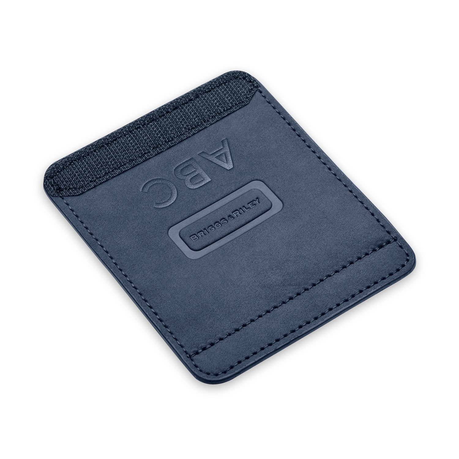 Navy Suede Outsider Handle Wrap flat view #color_navy