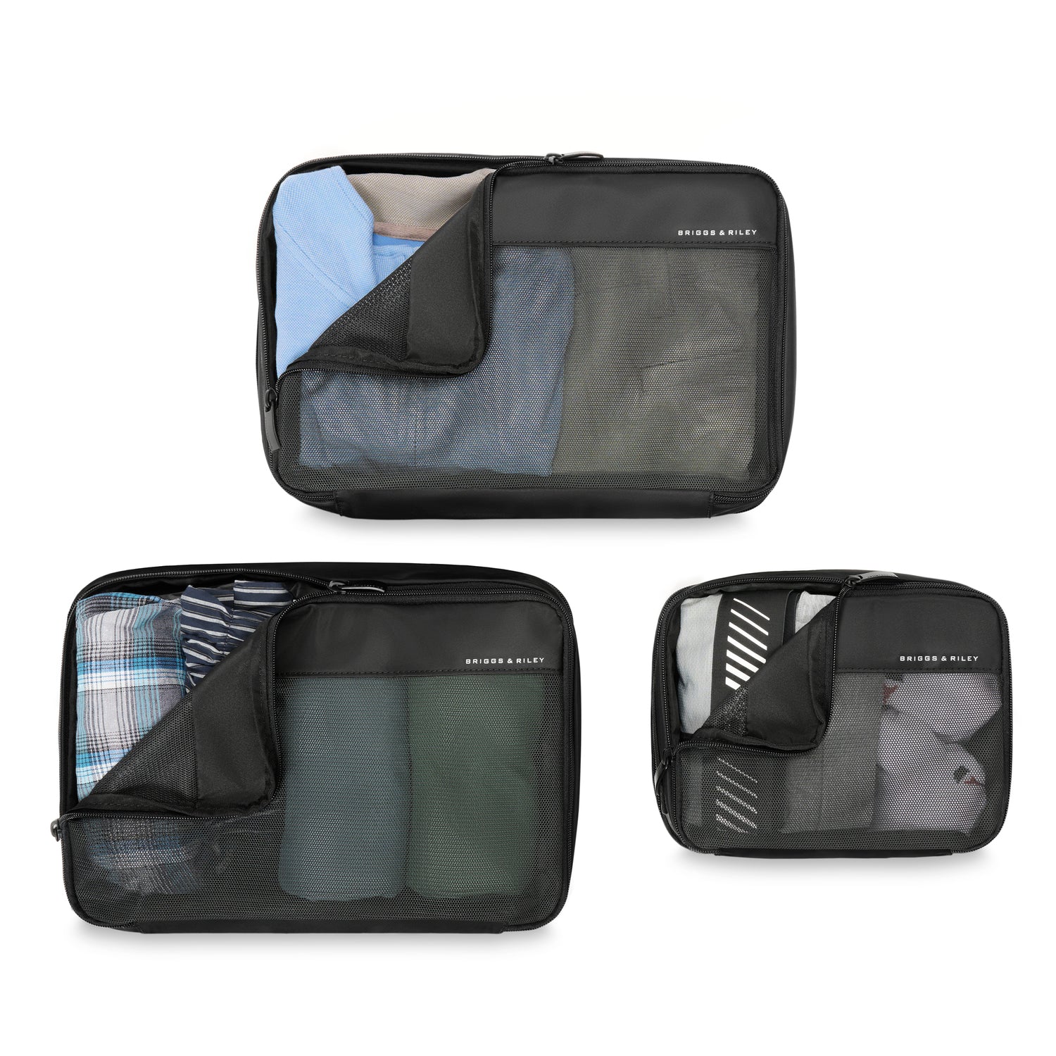 Packing Cube Set of 3 #color_black