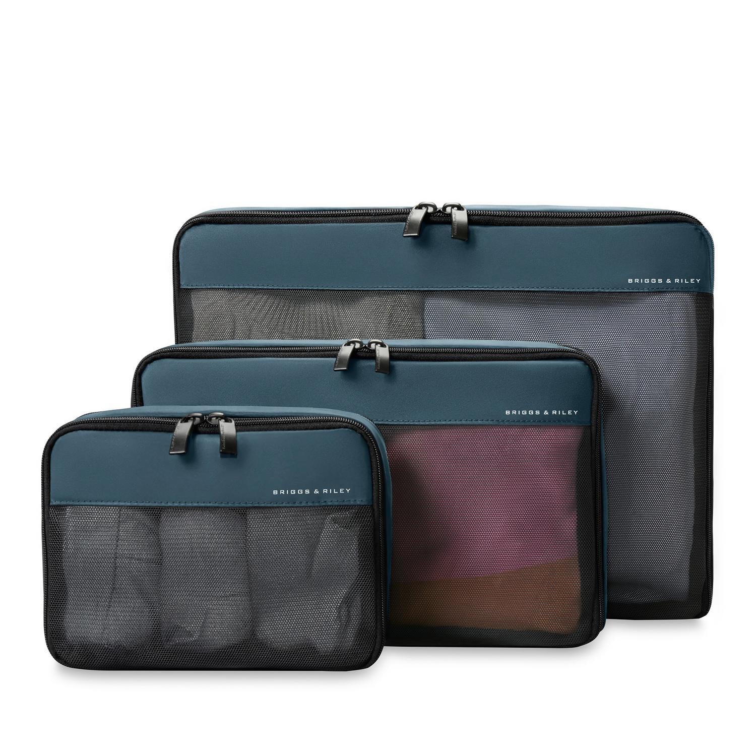 Check-in Packing Cubes in Ocean Color #color_ocean