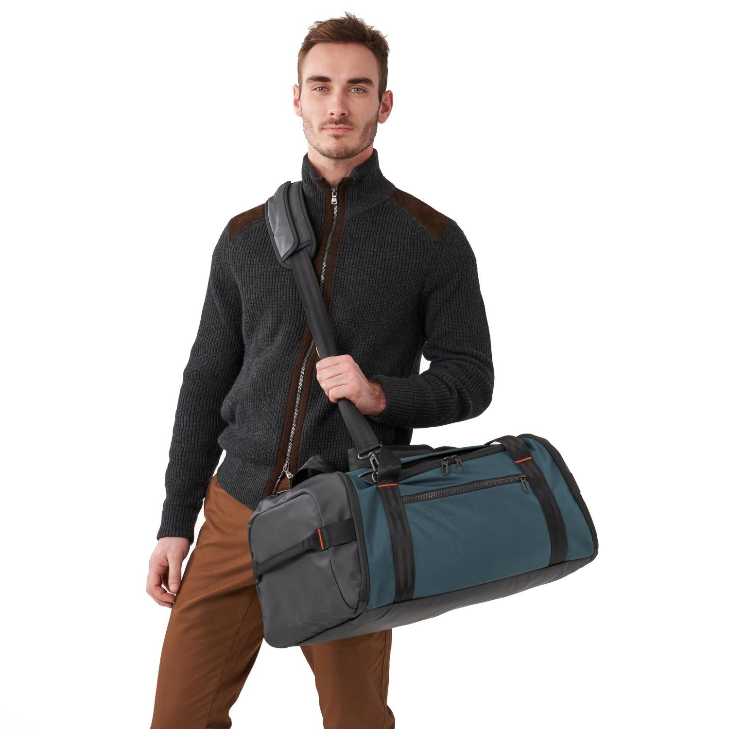 ZDX Large Travel Duffle Ocean with Person  #color_ocean