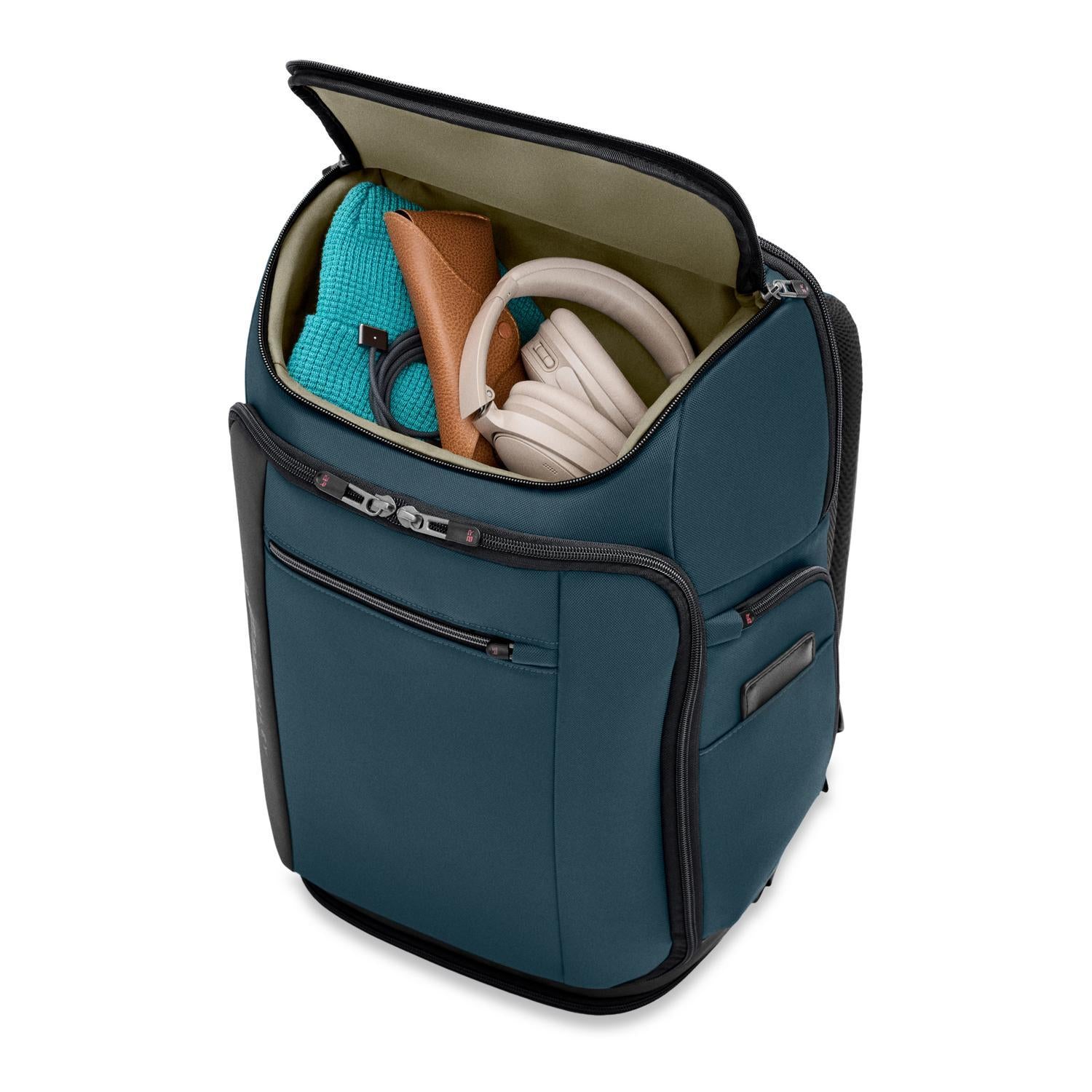 U-Zip Travel Backpack #color_ocean