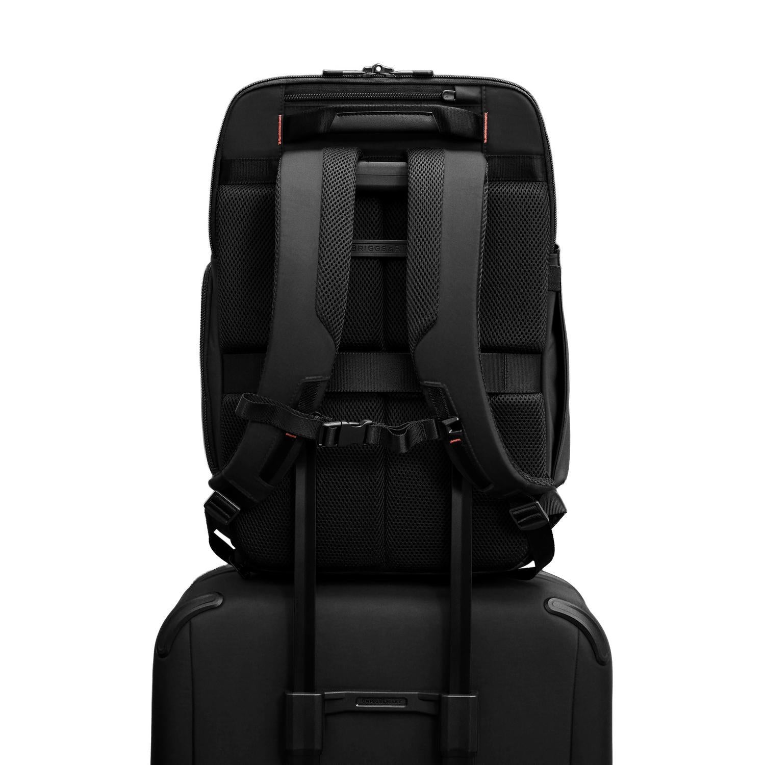 U-Zip Travel Backpack #color_black