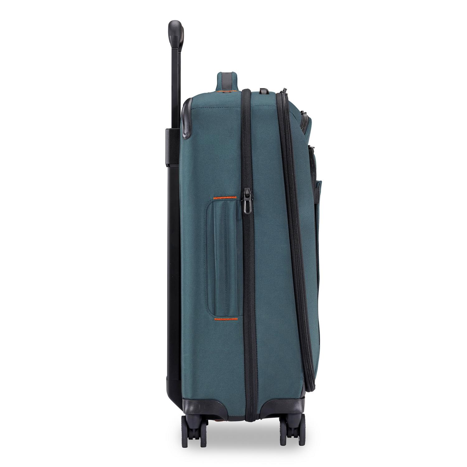 ZDX Domestic 22" Carry-On Expandable Spinner Ocean Side #color_ocean