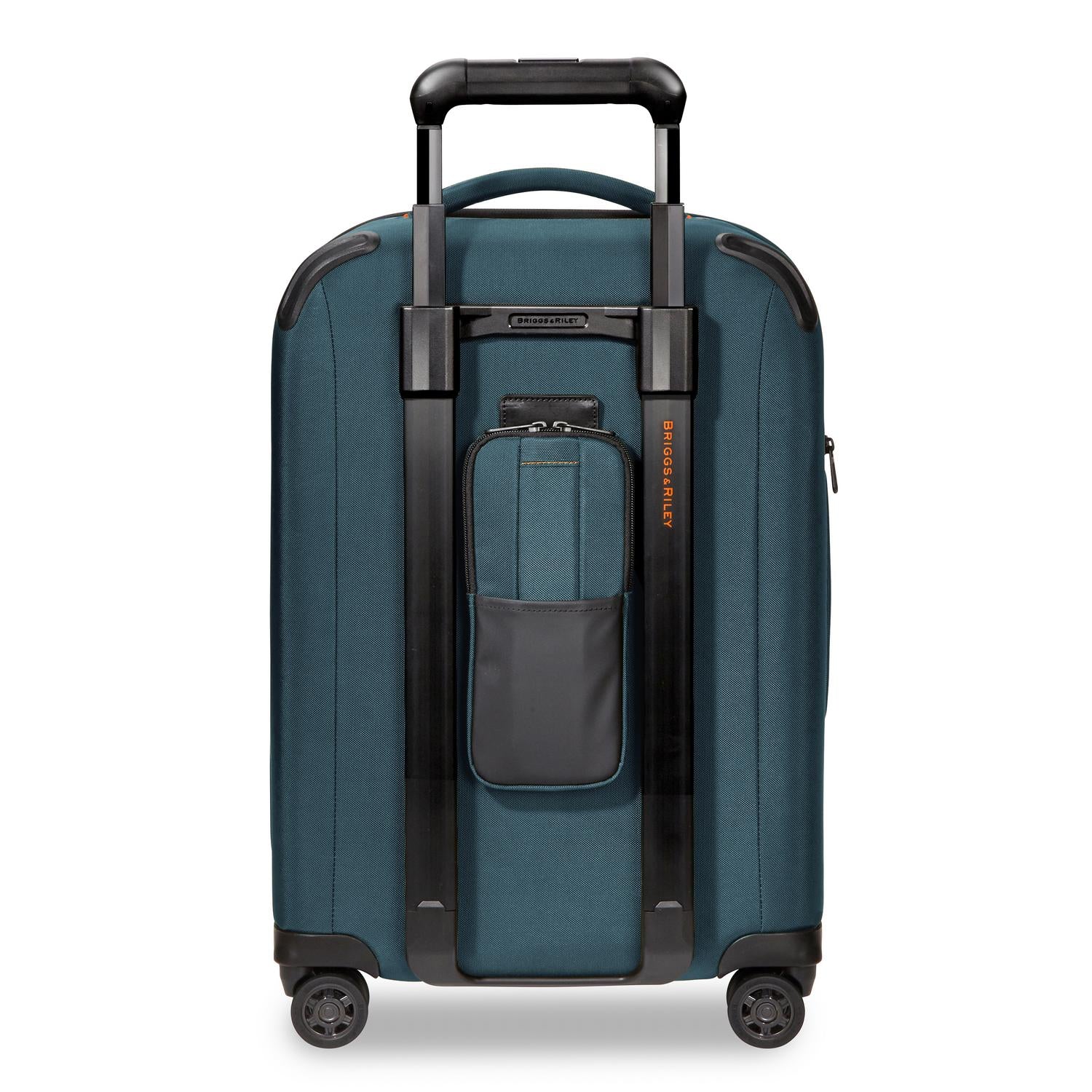 ZDX Domestic 22" Carry-On Expandable Spinner Ocean Back #color_ocean