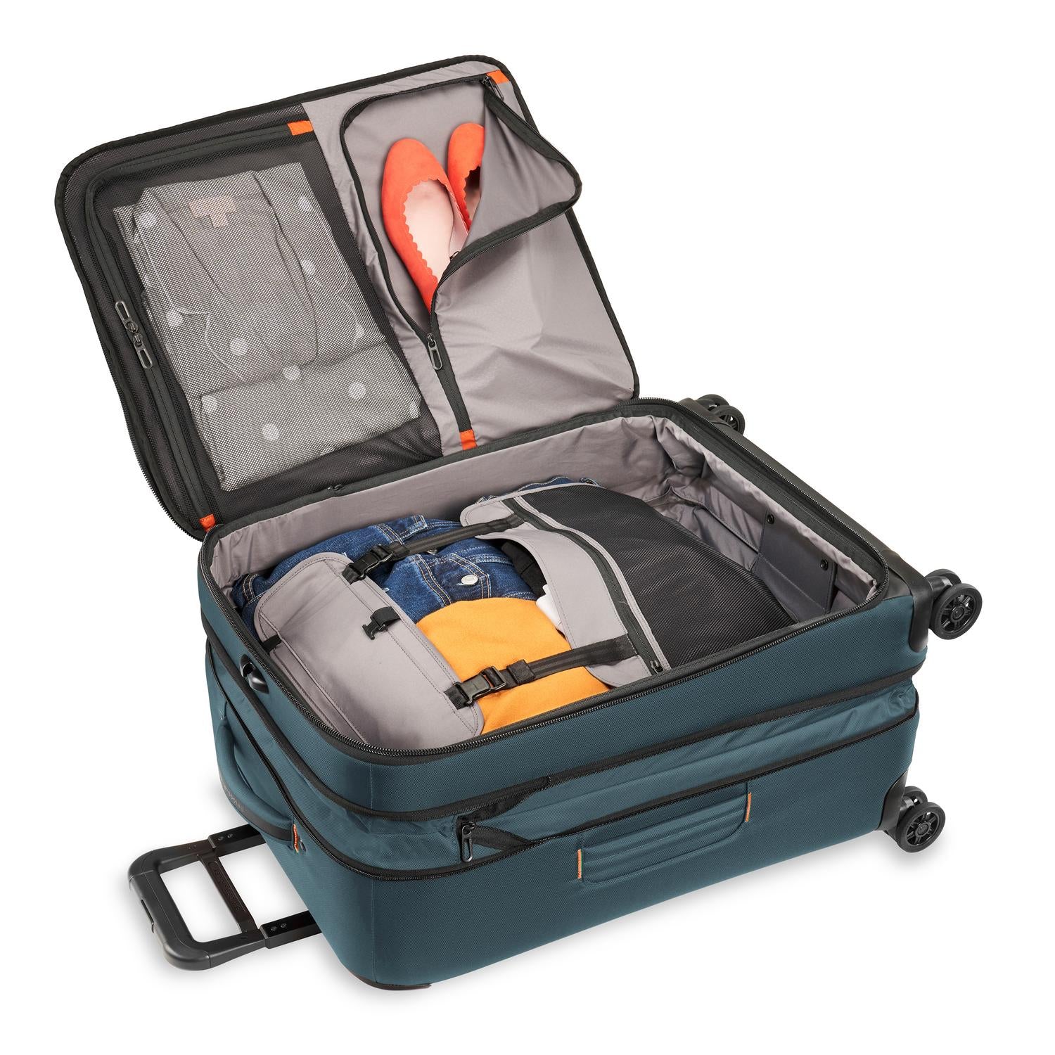 ZDX Medium Expandable Spinner Ocean Open Packed #color_ocean
