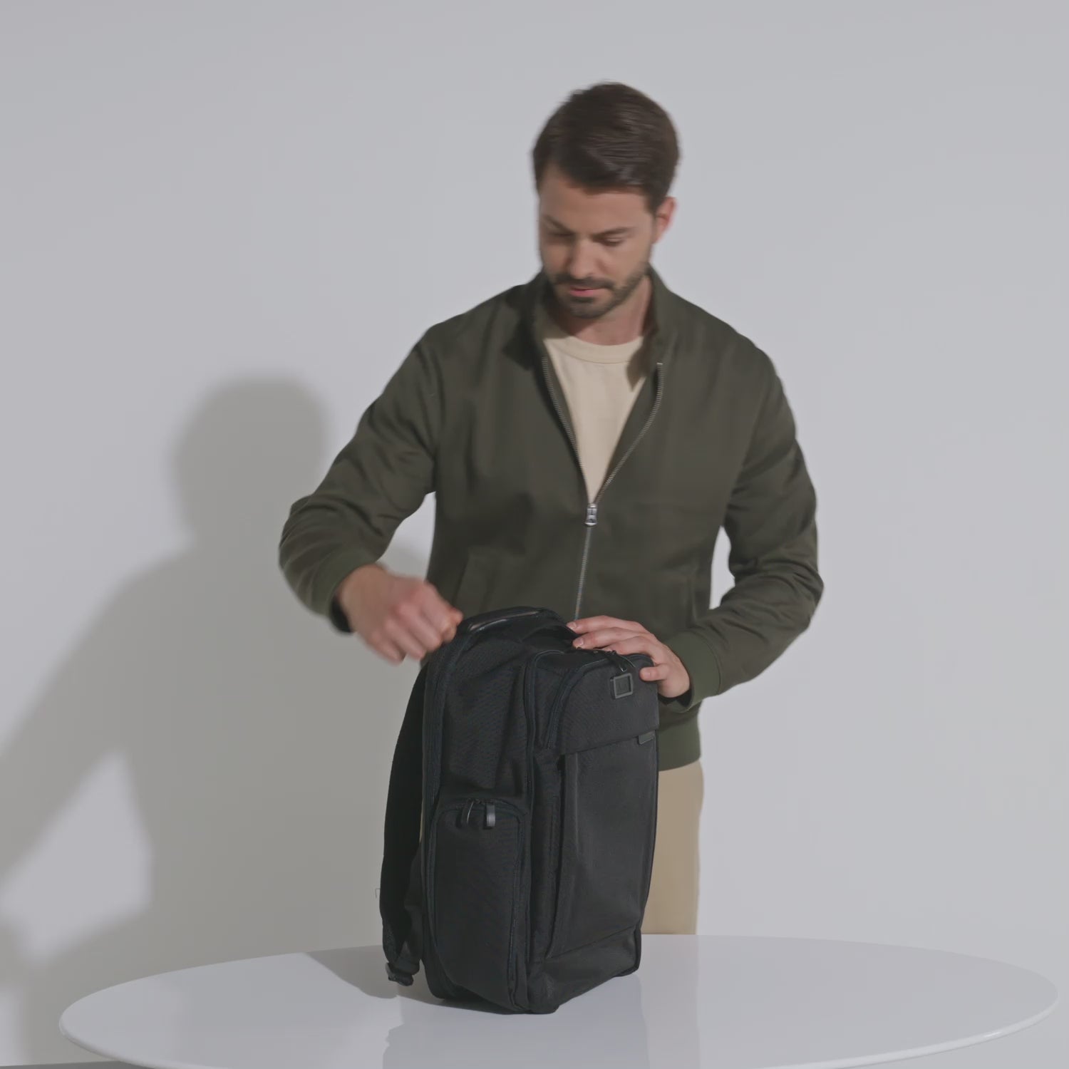 Briggs and Riley Traveler Backpack #color_navy