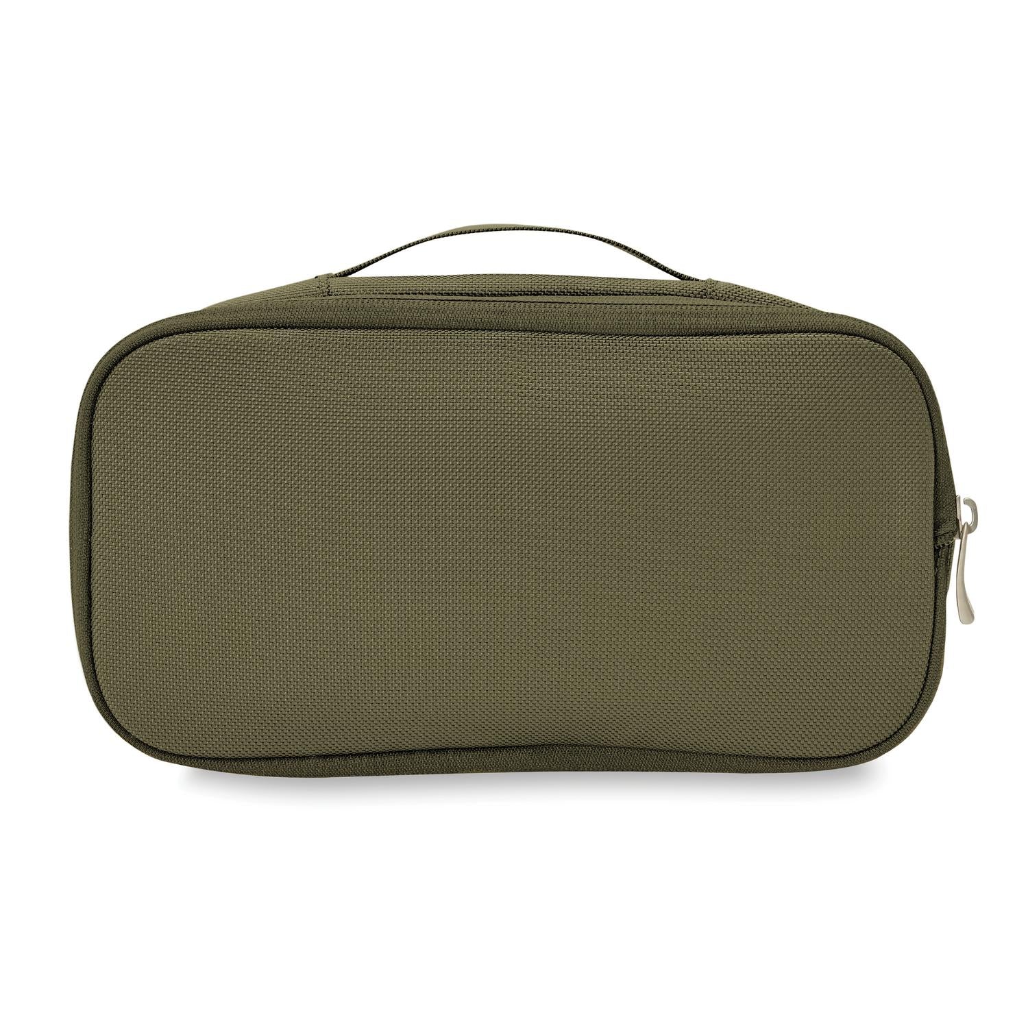 Briggs and Riley Expandable Essentials Kit Olive Back #color_olive
