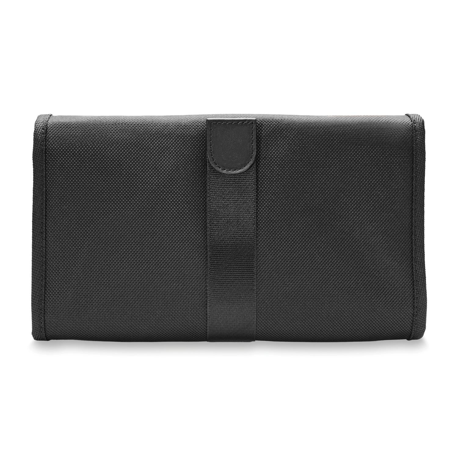 Briggs and Riley Slim Hangable Kit Black Back View  #color_black