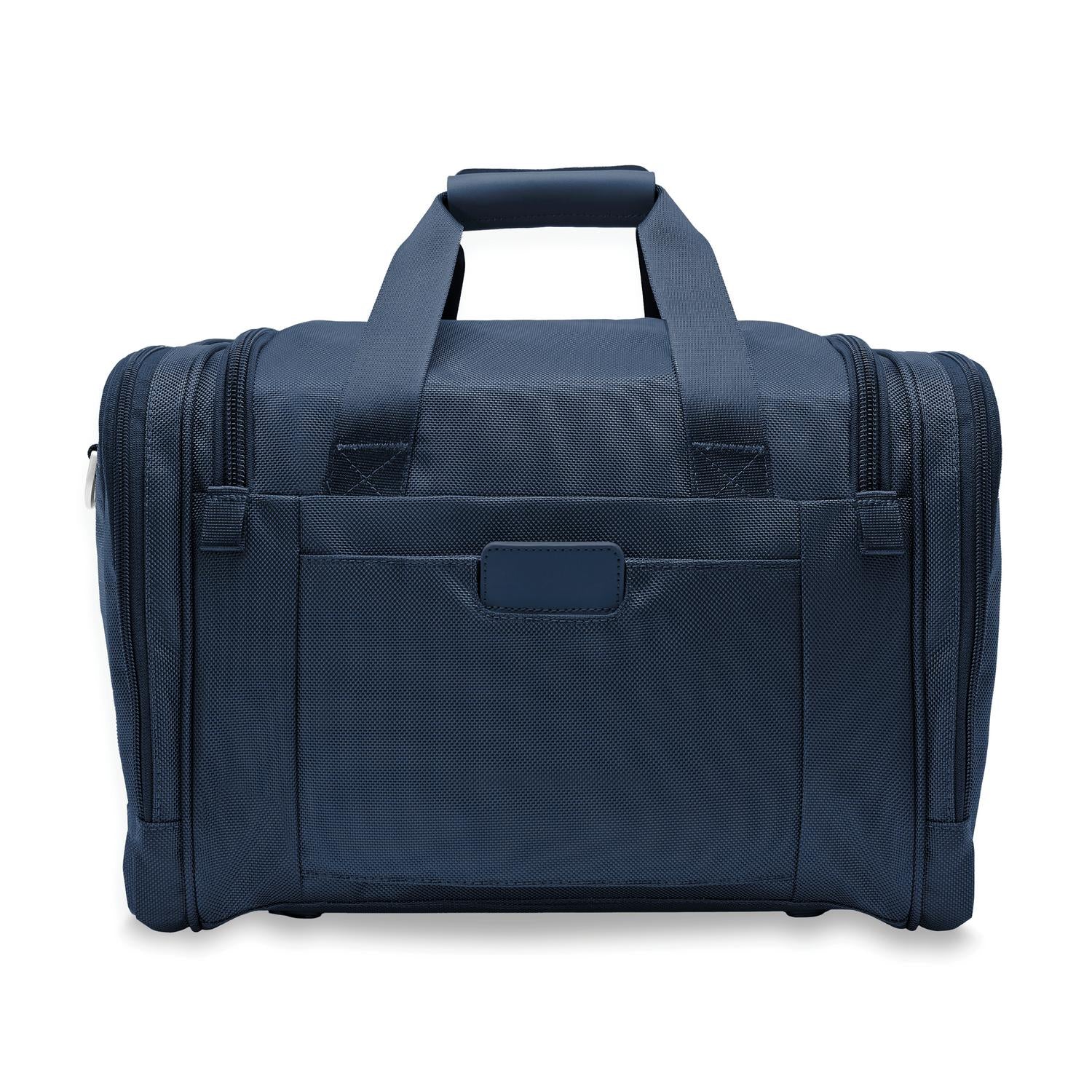Briggs and Riley Underseat Duffle Navy Back View  #color_navy