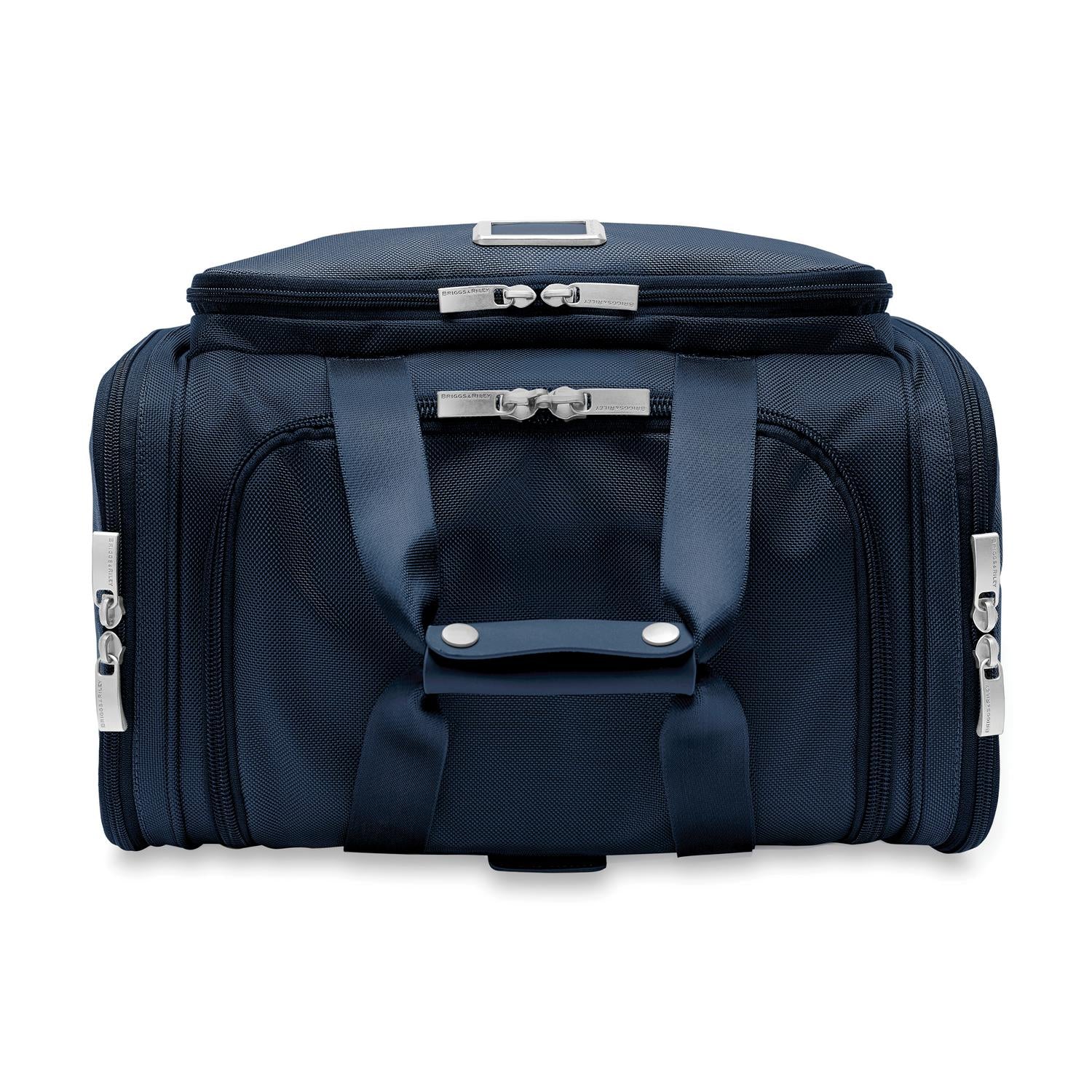 Briggs and Riley Underseat Duffle Navy Top #color_navy