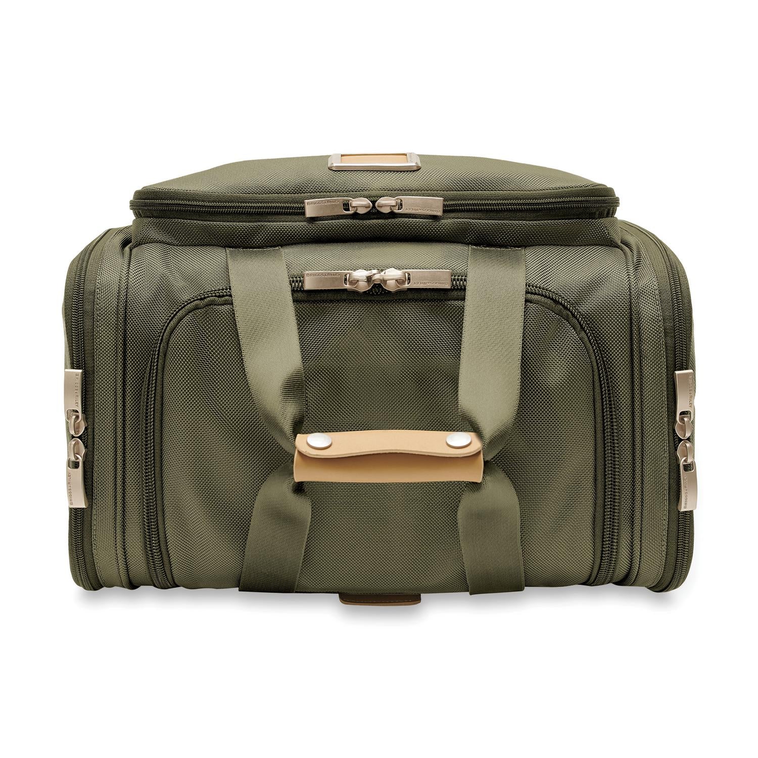 Briggs and Riley Underseat Duffle Olive Top #color_olive
