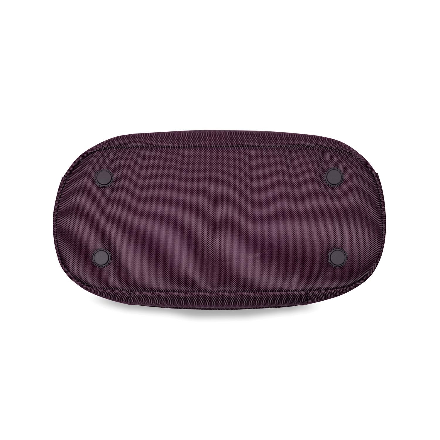 Baseline Traveler Tote Plum Bottom #color_plum