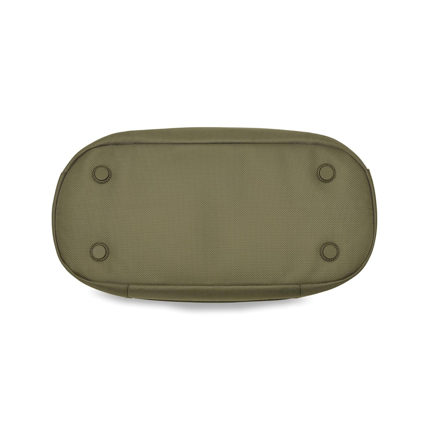 Briggs and Riley Traveler Tote Olive Bottom #color_olive