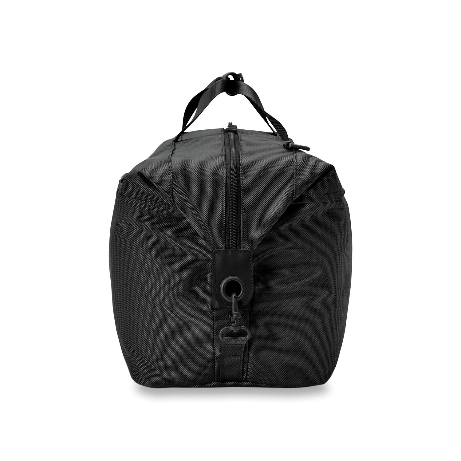 Briggs and Riley Weekender Duffle Black side view  #color_black