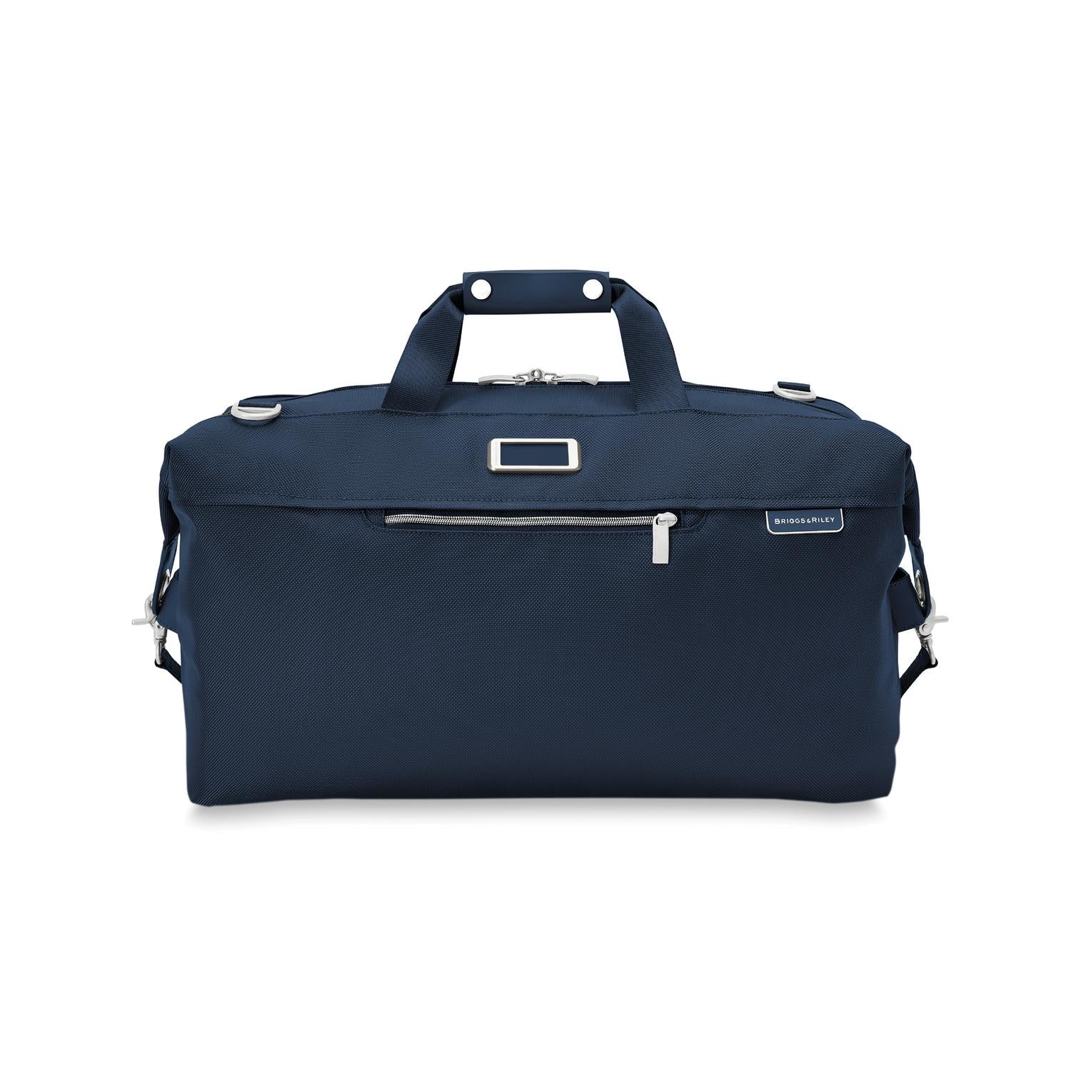 Briggs and Riley Weekender Duffle Navy front view #color_navy