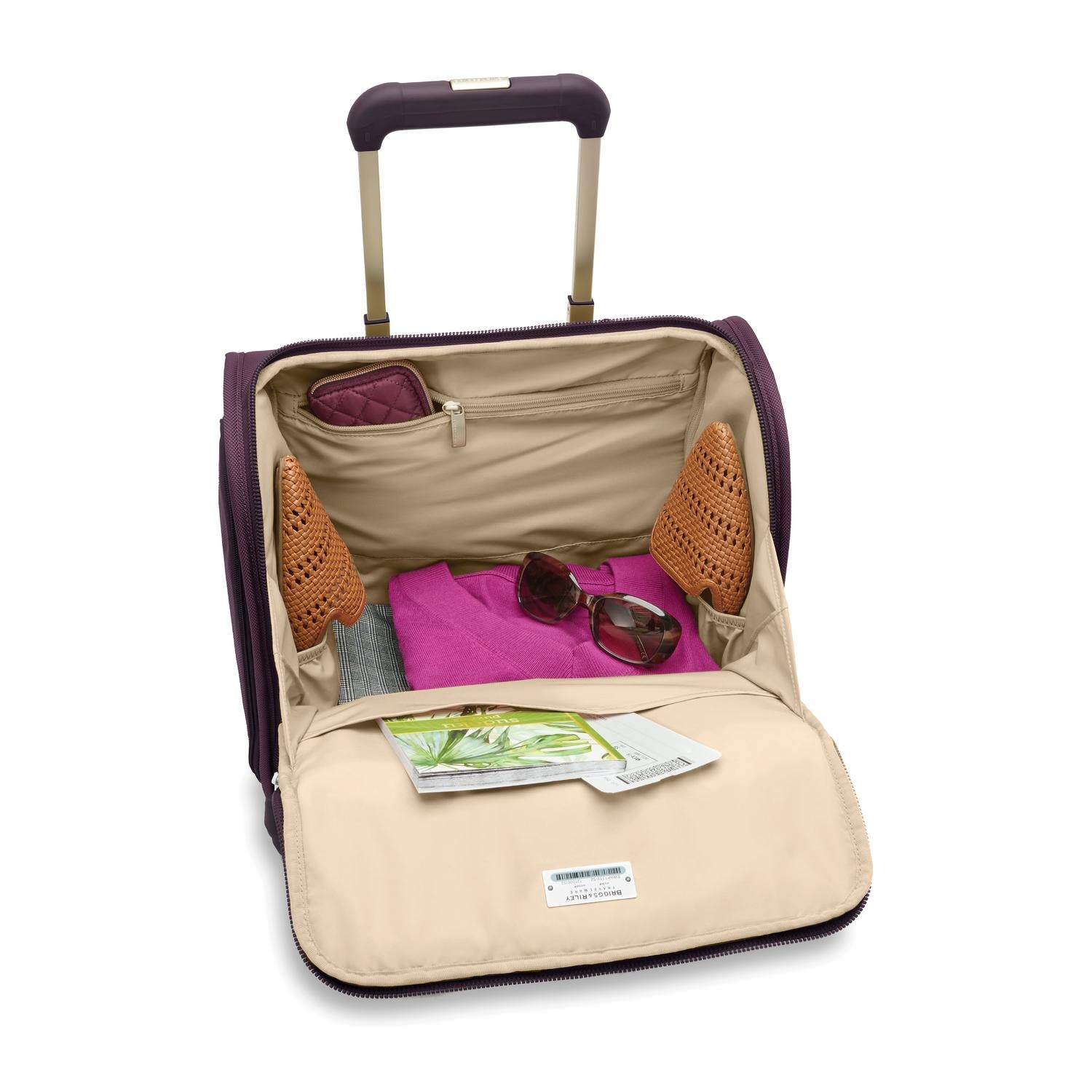 Baseline Cabin Spinner Plum Open #color_plum