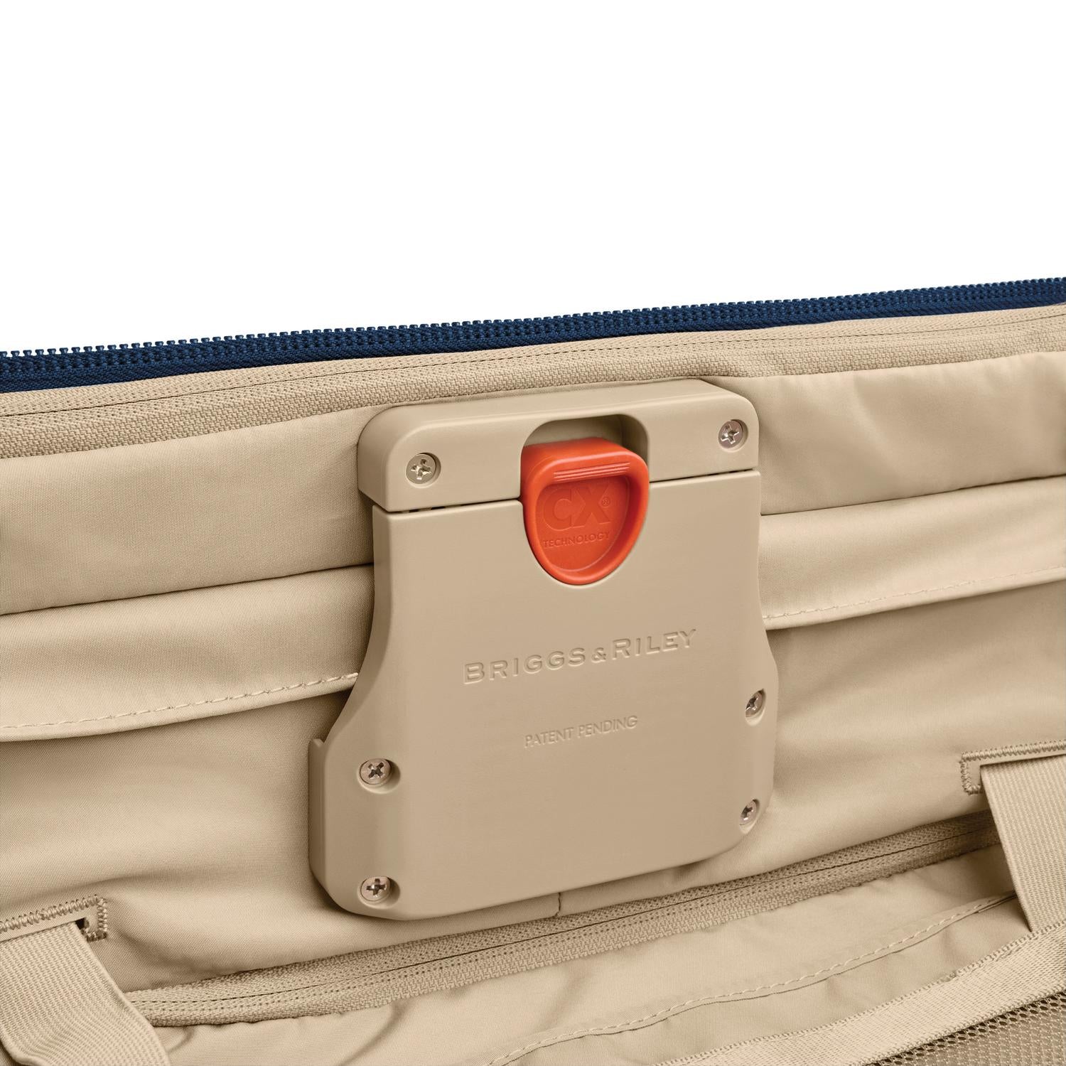 Briggs and Riley Global Carry-On Spinner Navy CX Expansion #color_navy