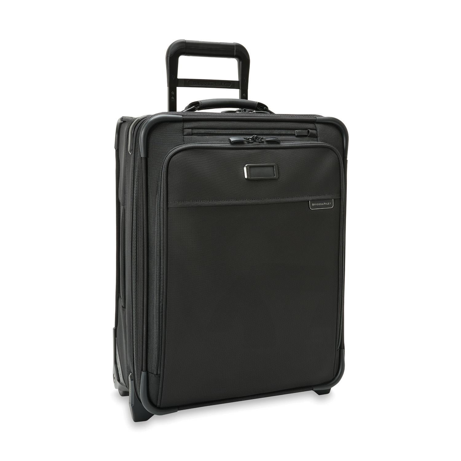 Briggs and Riley Global 2-Wheel Carry-On Black Side View #color_black