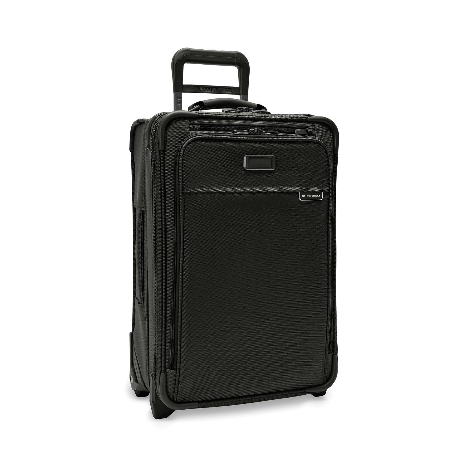 Briggs and Riley Essential 2-wheel Carry-On Black Side View  #color_black