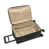 Briggs and Riley Essential Carry-On Spinner Black Open #color_black