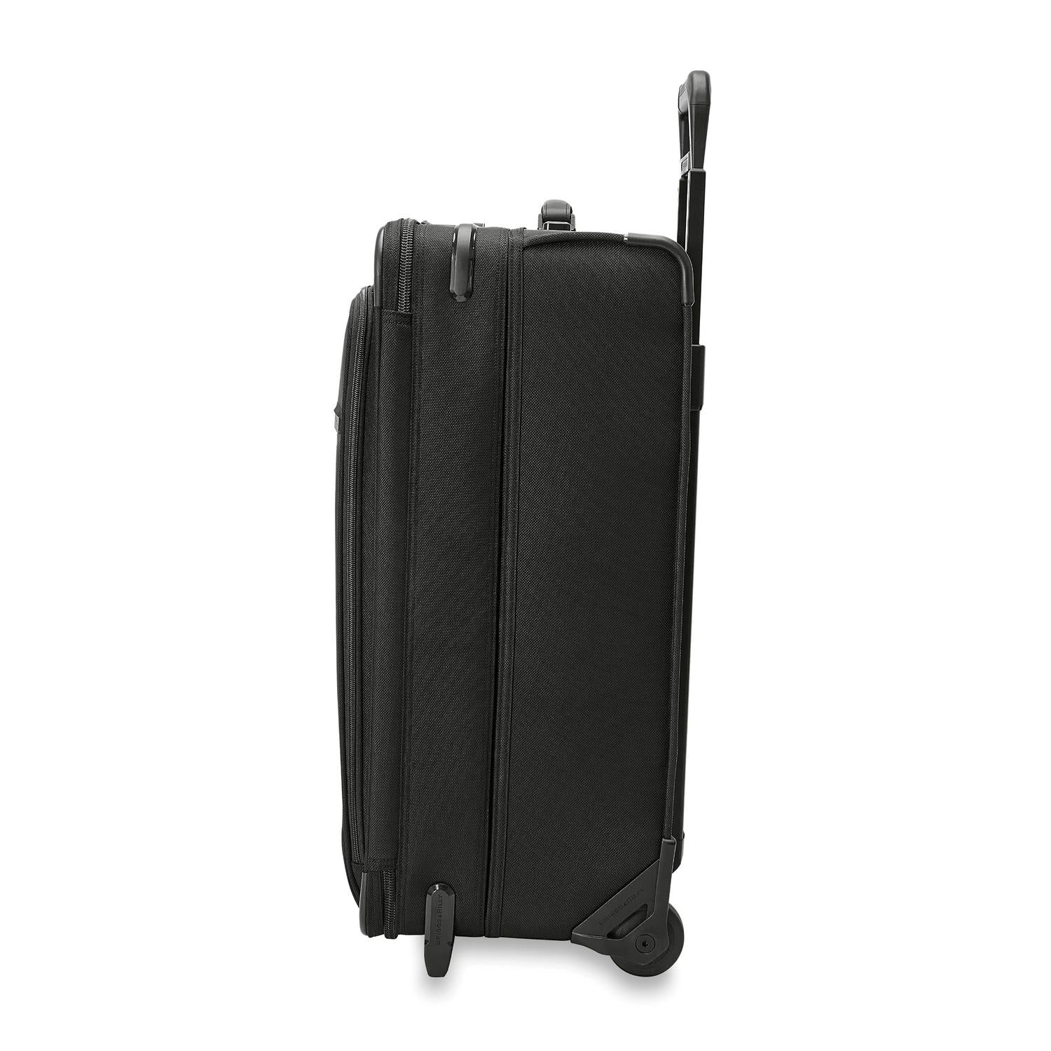Briggs and Riley Baseline Medium Expandable Upright Side View #color_black