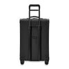 Briggs and Riley Medium Expandable Spinner Black Back View #color_black