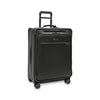 Briggs and Riley Medium Expandable Spinner Black Side View #color_black