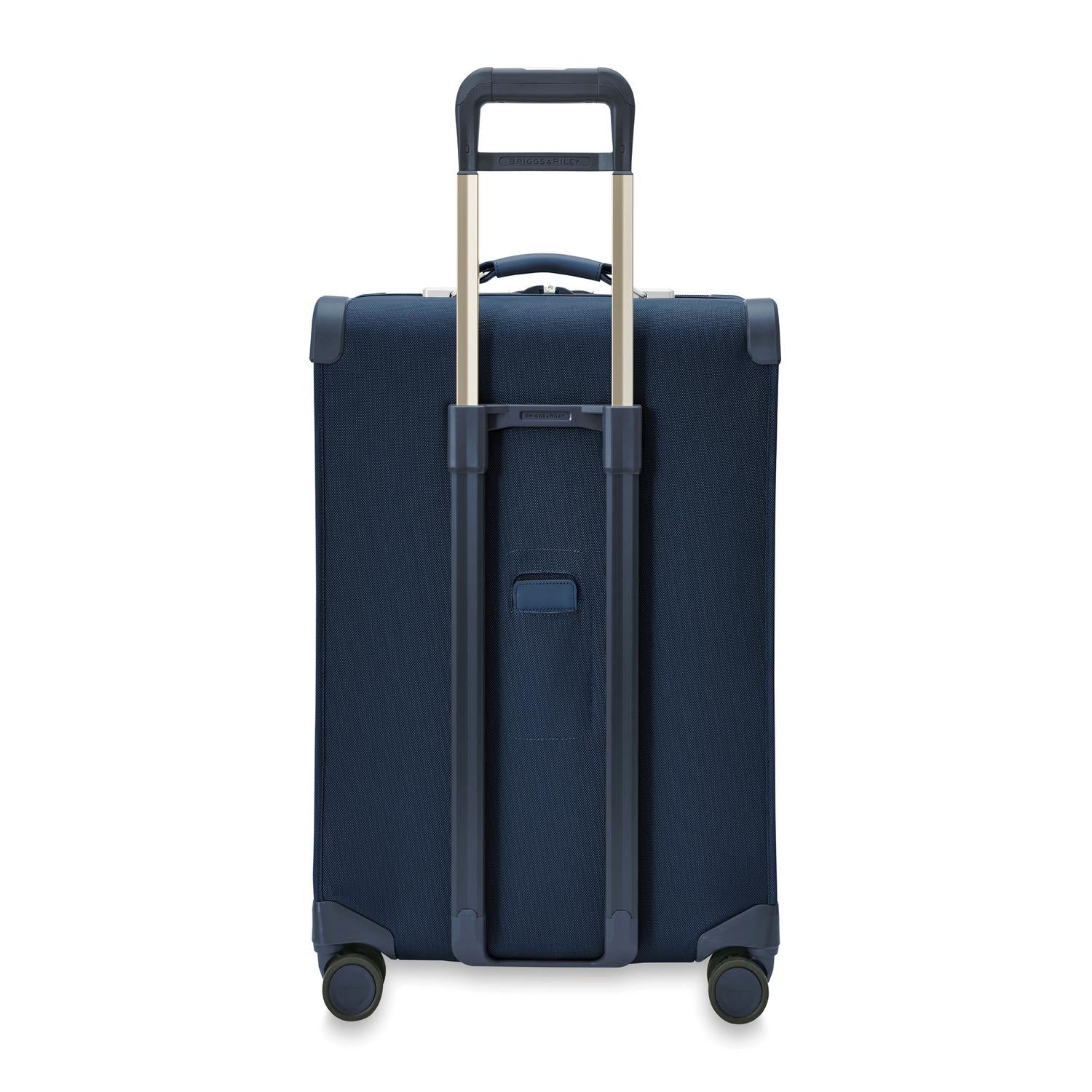 Briggs and Riley Medium Expandable Spinner Navy Back View #color_navy