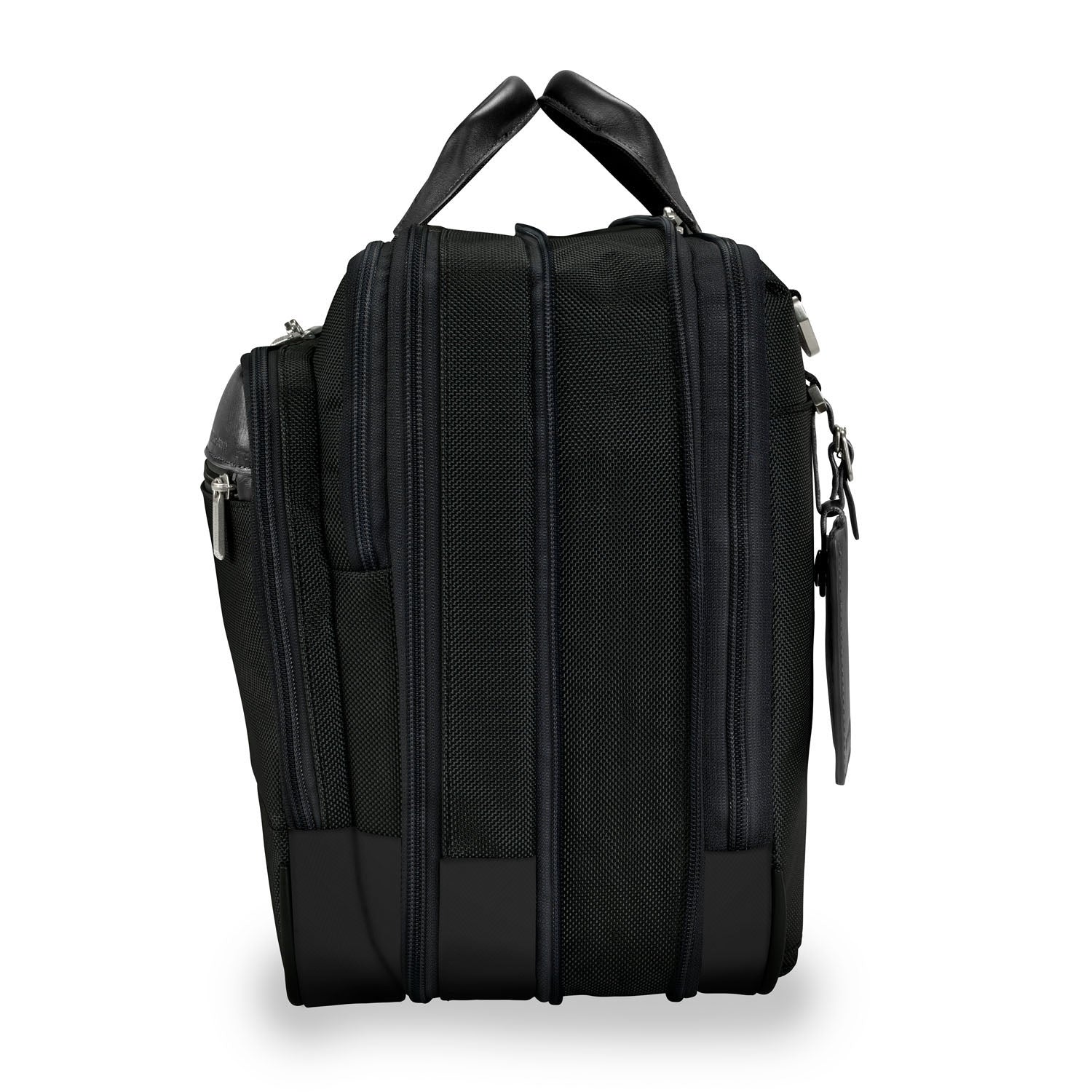 Tumi Alpha Laptop Briefcase Messenger Bag Black Crossbody Nylon Expandable  Q
