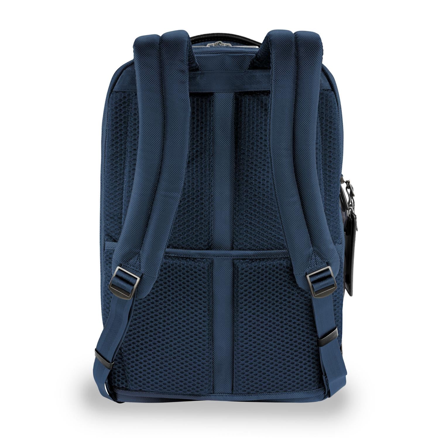 Briggs and Riley Medium Backpack Navy Back View  #color_navy