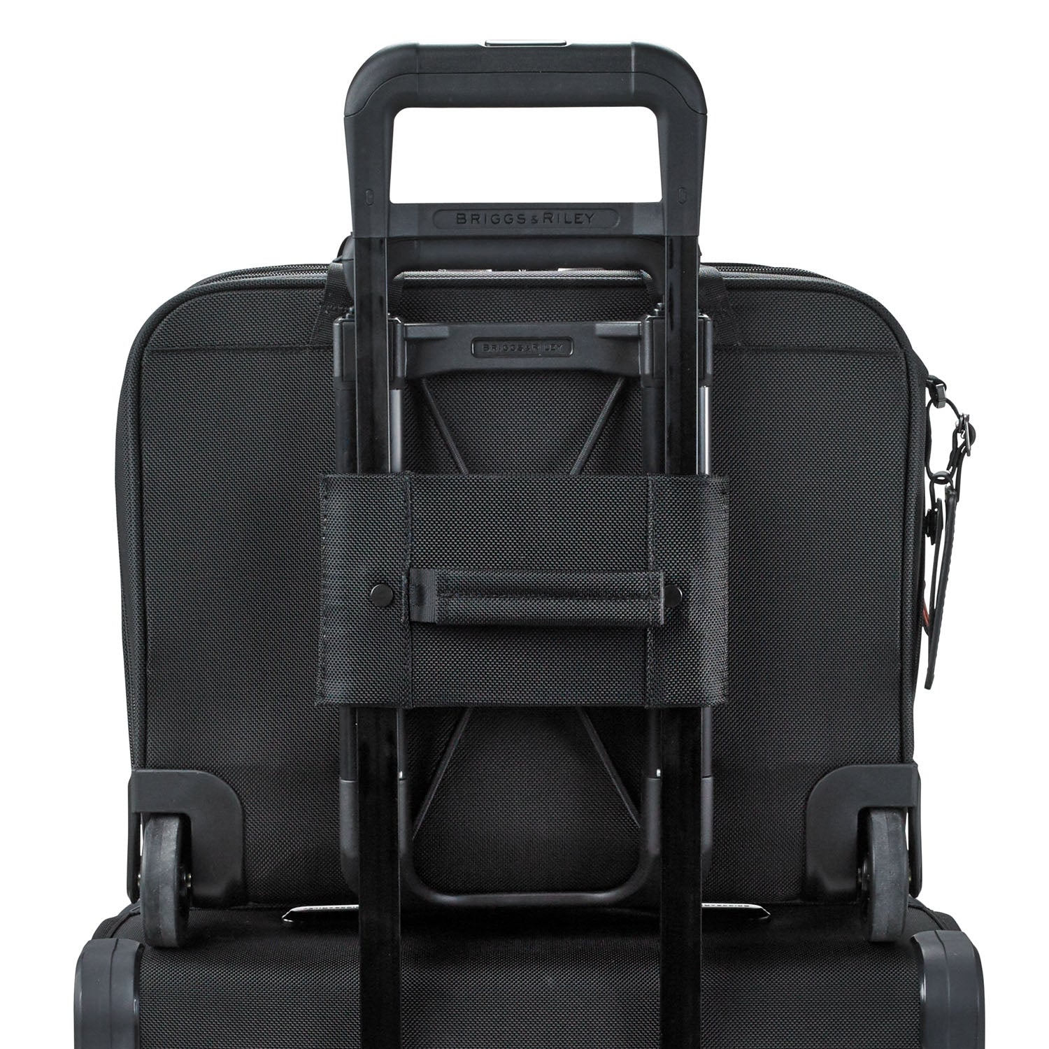 Briggs and Riley Medium 2-Wheel Expandable Brief Back #color_black