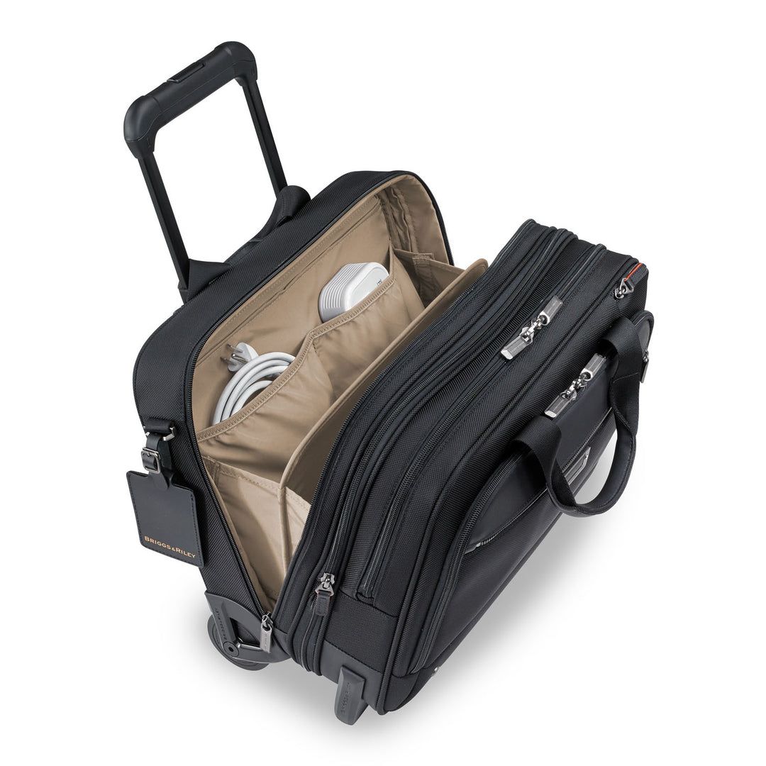 Expandable Briefcase Wheeled & Versatile Briggs & Riley