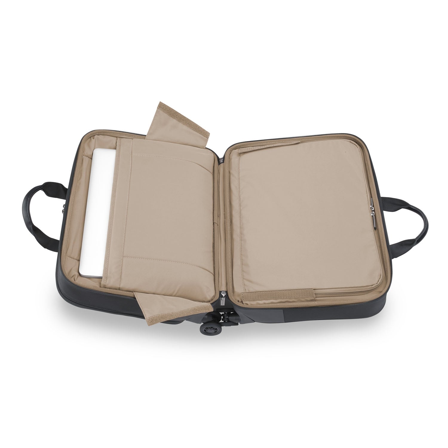 Briggs and Riley Large Spinner Brief Open #color_black