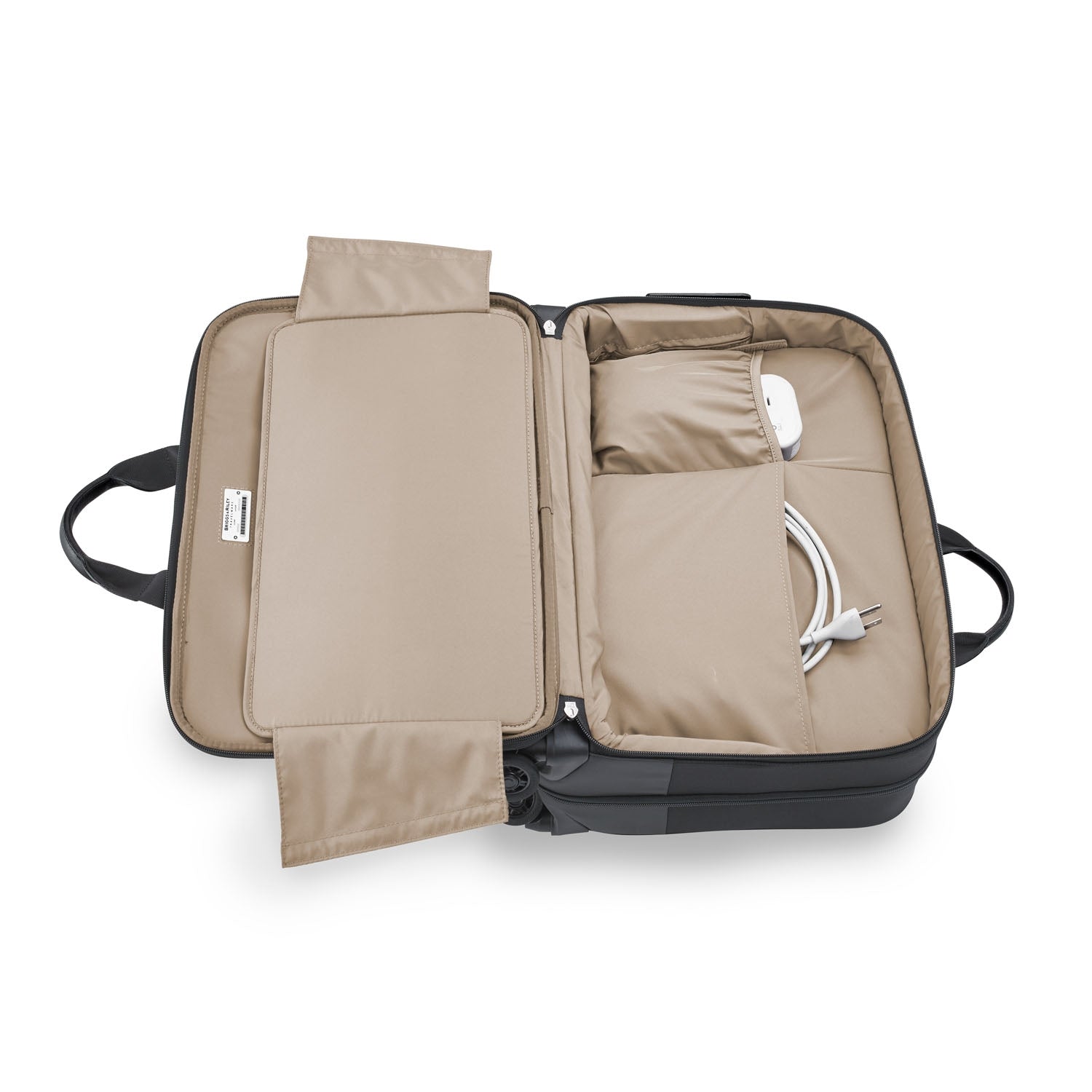Briggs and Riley Large Spinner Brief Open #color_black