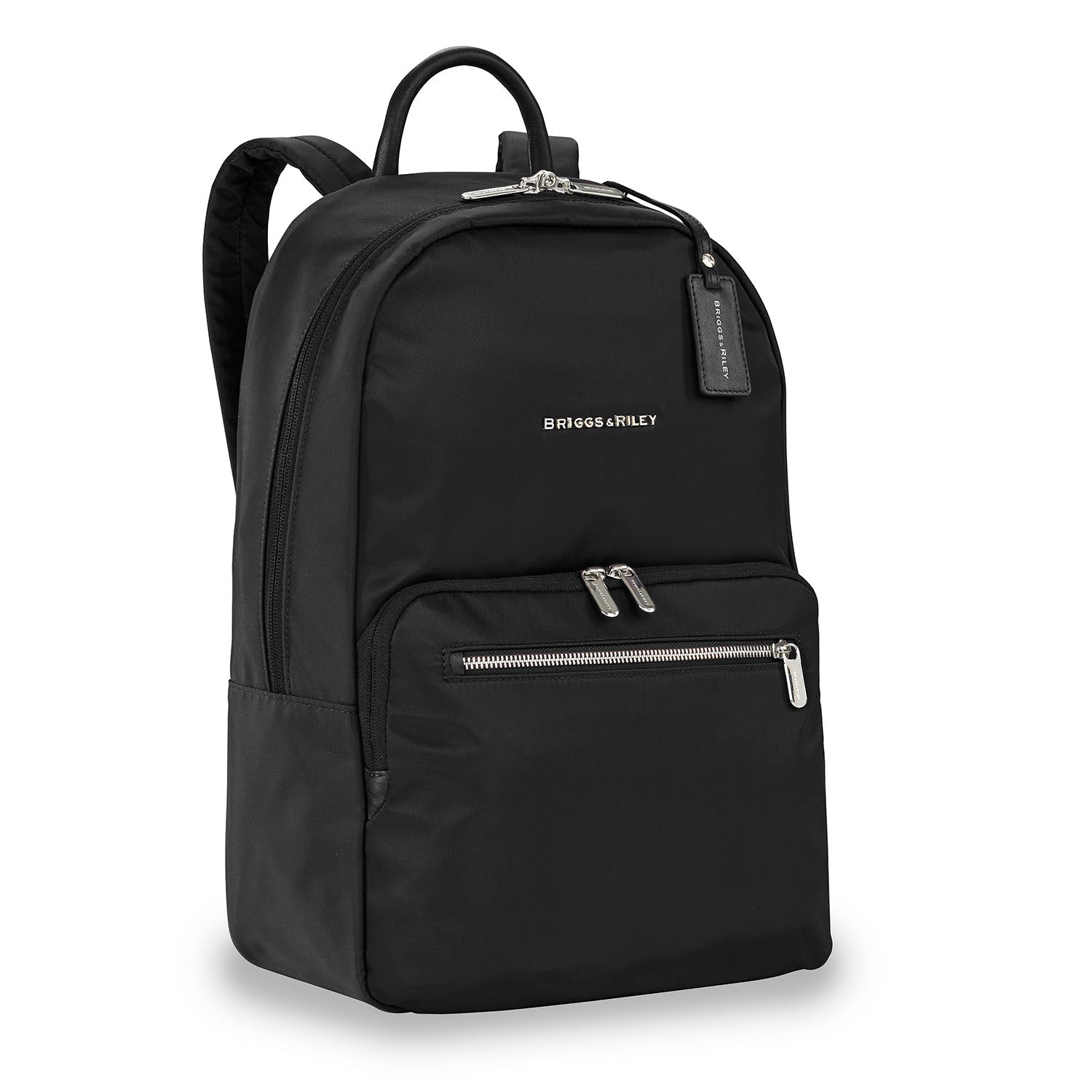 Essential Backpack side view #color_black