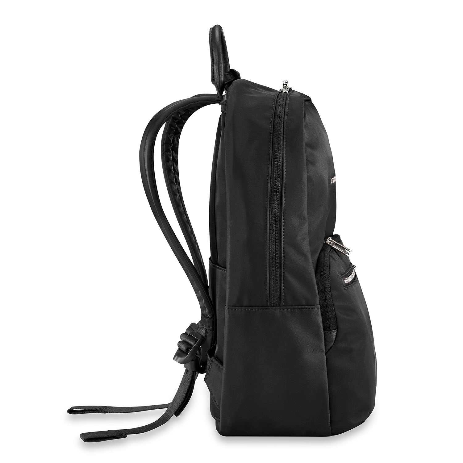 Essential Backpack sideview #color_black