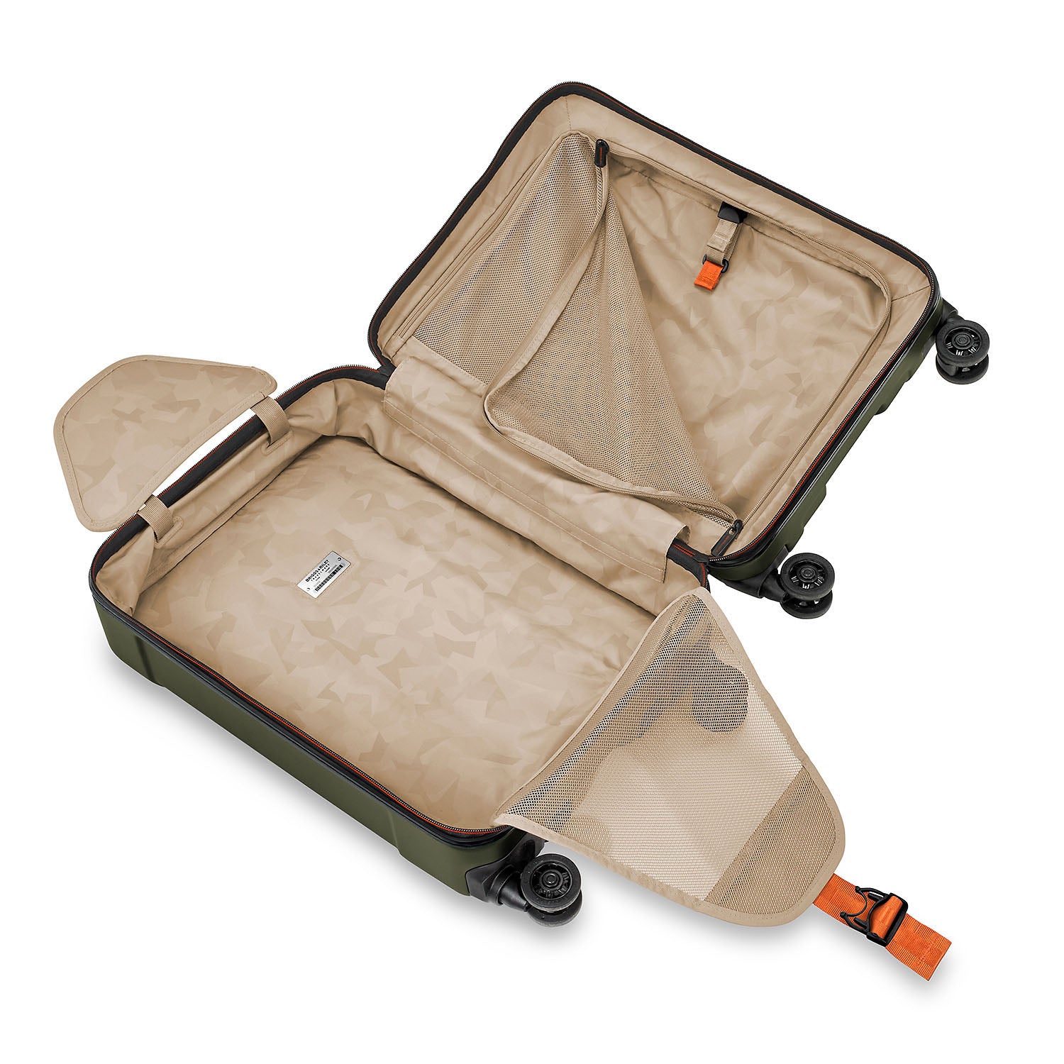  Torq International Carry-On Spinner Open  #color_hunter