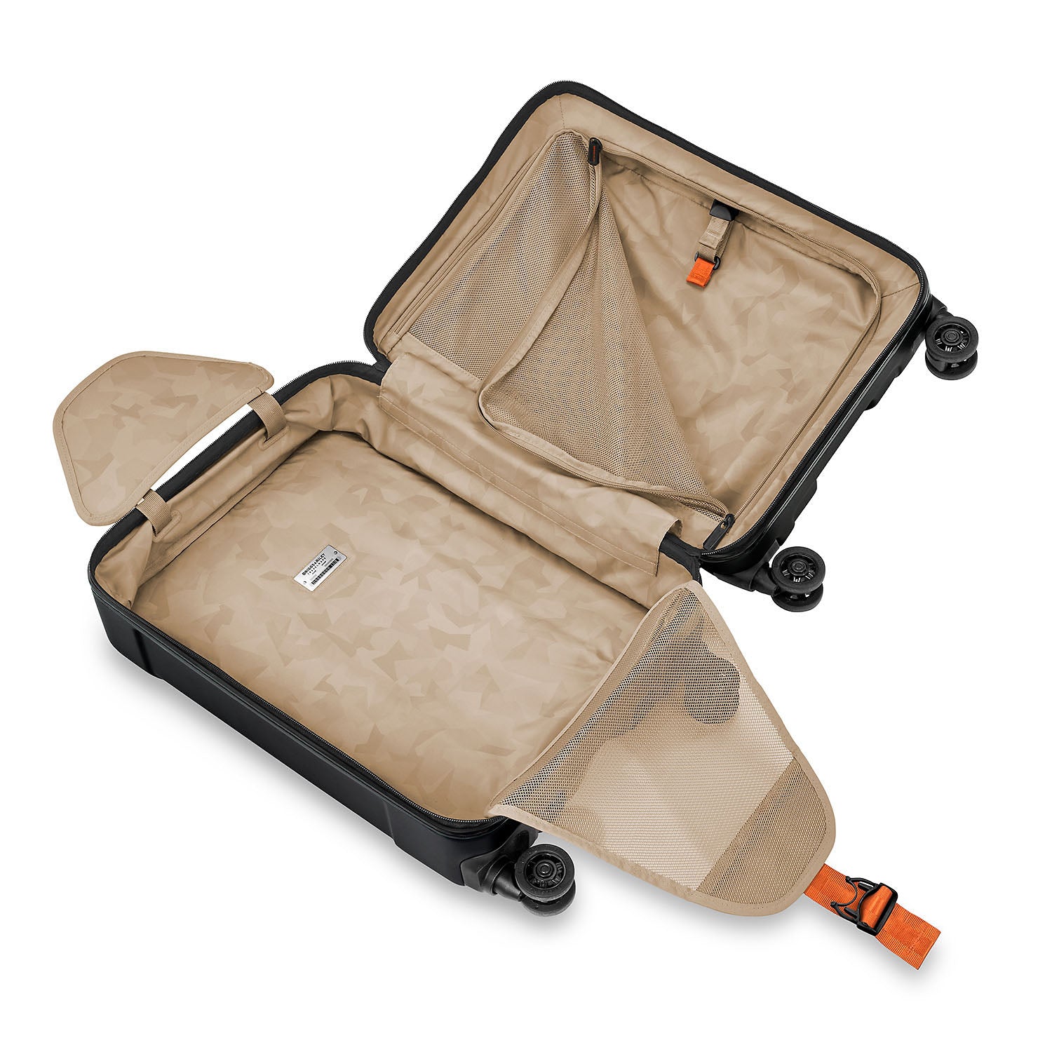  Torq International Carry-On Spinner Open #color_stealth