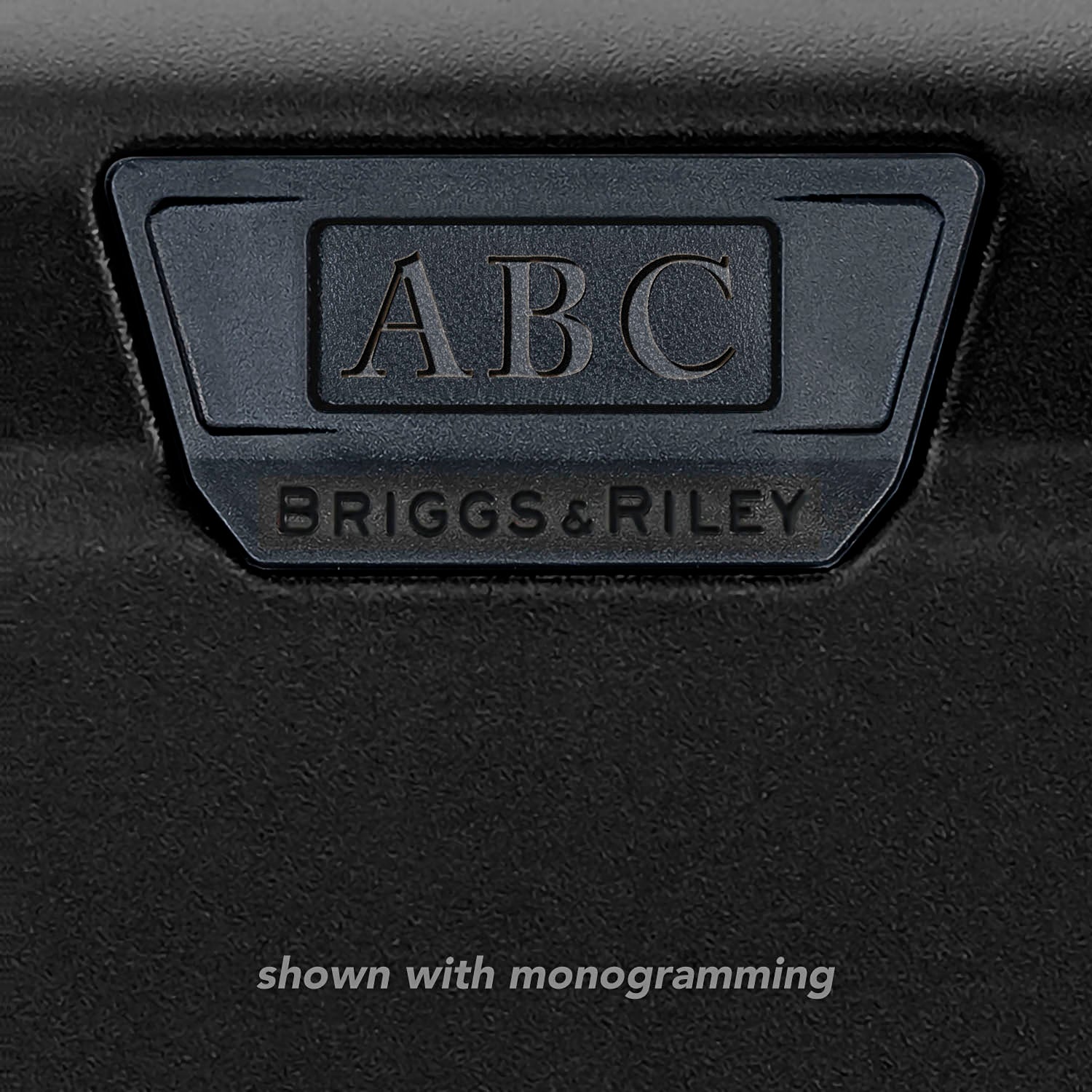 Briggs and Riley Large Spinner Monogram #color_stealth