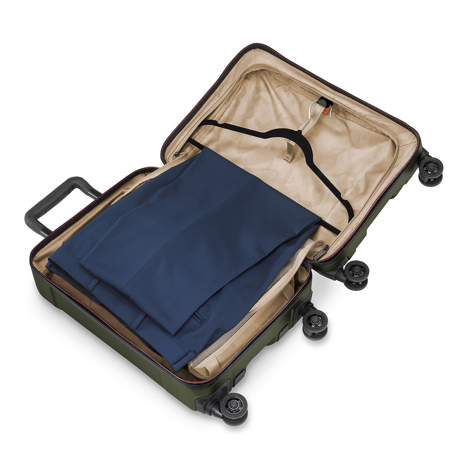  Torq Domestic Carry-On Spinner Open #color_hunter