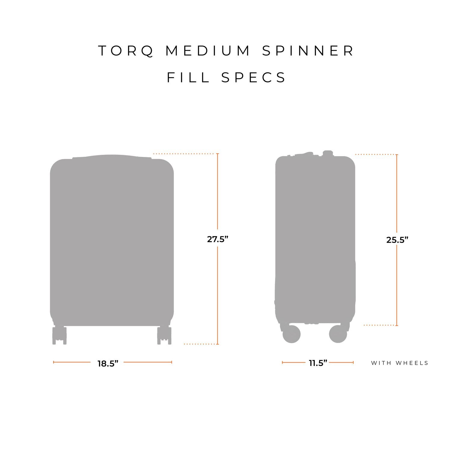 torq medium spinner fill specs #color_stealth