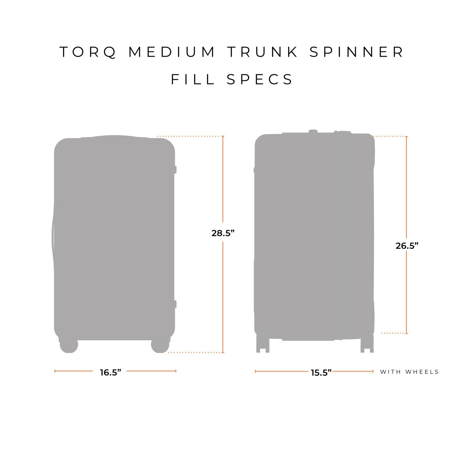 Briggs & Riley Torq  green Medium Hardside Trunk Spinner specs  #color_hunter