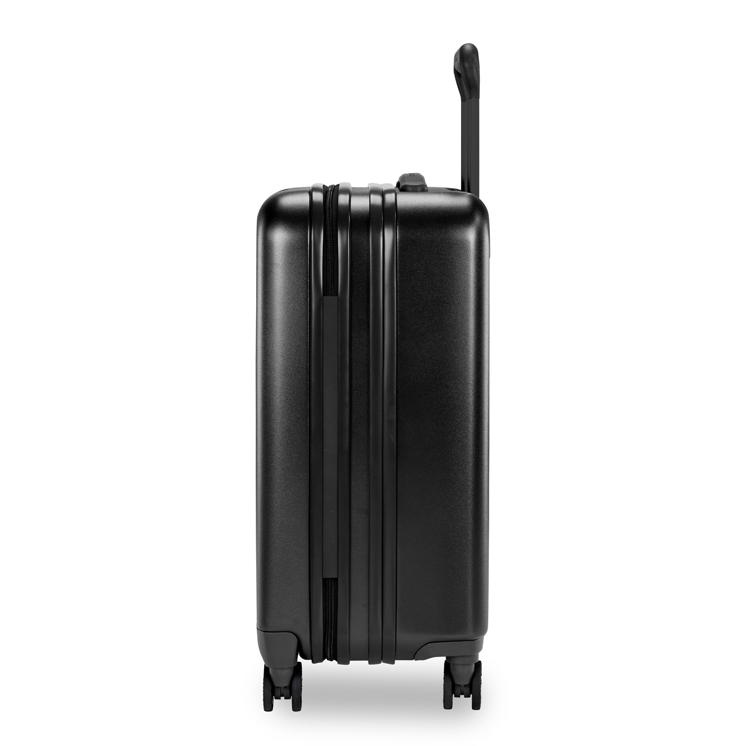 Briggs and Riley Sympatico International Carry-On Expandable Spinner Black side #color_black