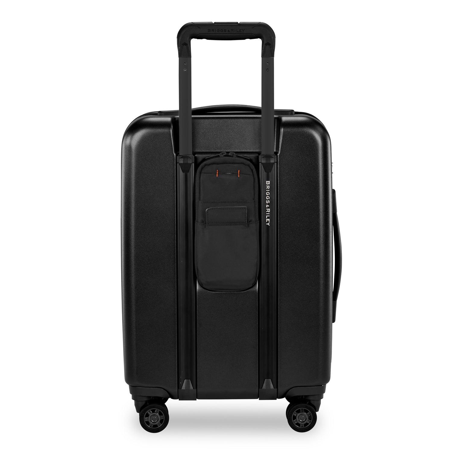 Briggs and Riley Sympatico International Carry-On Expandable Spinner Black Back #color_black